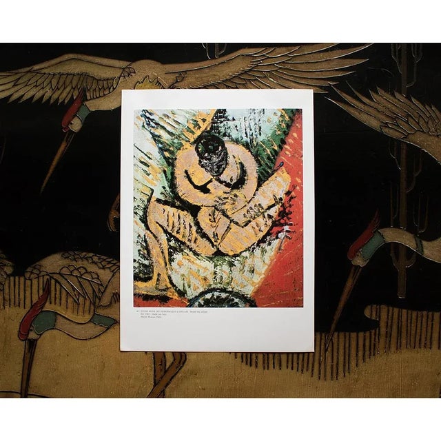 1980s 1985 After Pablo Picasso, "Seated Petit Nude" Parisian Full-Color Print For Sale - Image 5 of 8