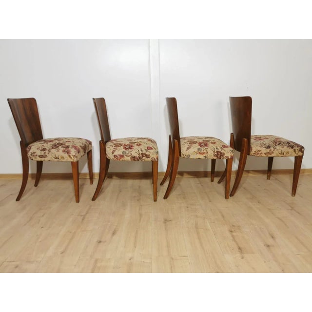Art Deco Dining Chairs by Jindrich Halabala, Set of 4 For Sale - Image 12 of 18