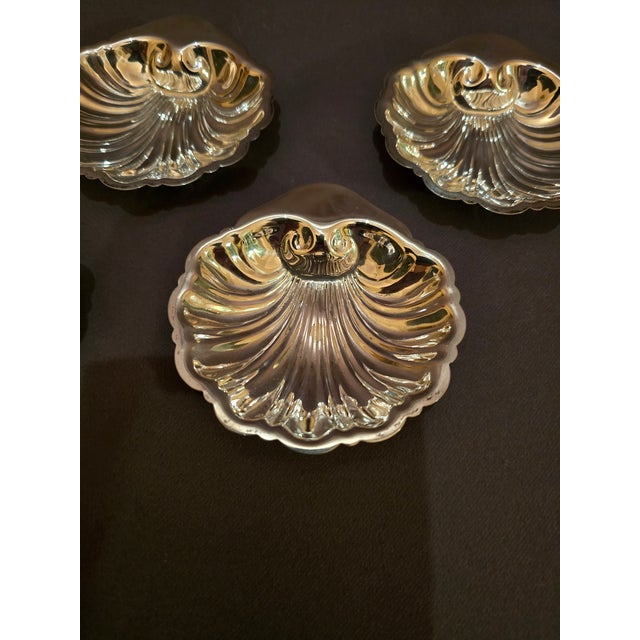 Cartier Mid 20th Century Cartier Sterling Shell Dishes For Sale - Image 4 of 5