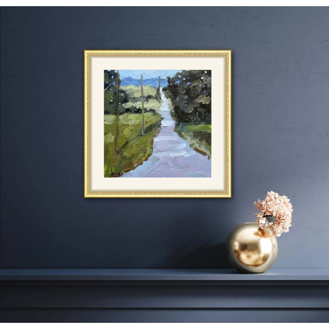 Contemporary Impressionist Landscape Oil Painting For Sale - Image 4 of 6