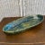Vintage Blue and Green Serving Bowl - Folk Art Pottery For Sale - Image 10 of 10