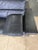 Saporiti Italia Black Leather Sofa by Giovanni Offredi For Sale In Miami - Image 6 of 11