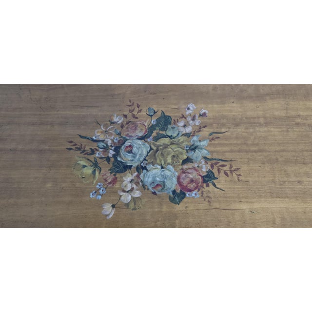 Vintage Painted Satinwood Pembroke Table, 1920 For Sale - Image 12 of 16