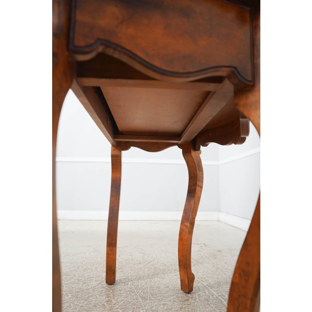 Baker Milling Road Continental Serpentine Console Table For Sale - Image 15 of 18