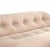 Gold Soriana Two-Seater Sofa by Afra and Tobia Scarpa for Cassina For Sale - Image 8 of 17