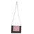 Gray Grey Pink Smooth Calfskin Frame Evening Clutch On Chain For Sale - Image 8 of 9