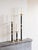 Gold Maïa Candleholders in Brass and Aluminum by Marine Breynaert, Set of 3 For Sale - Image 8 of 11