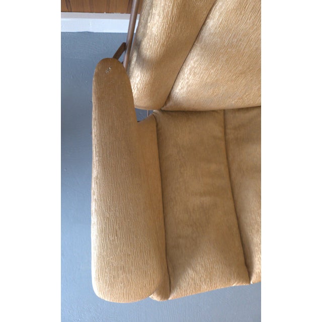 Bronze Vintage Mid Century Modern Homecrest Fiesta Lounger Rocker For Sale - Image 8 of 9