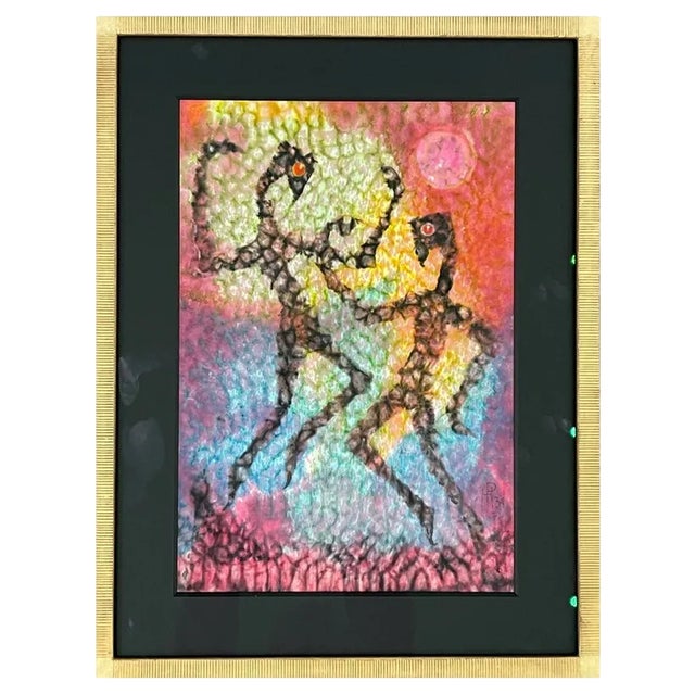 Henri Pfeiffer, Pas de deux, 1931, Watercolor, Framed For Sale