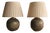 Ribbed Lamps, Set of 2 For Sale