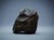 Sculptural Glass Decanter Vase With Natural Gobi Desert Stone – One of a Kind Art Glass For Sale - Image 4 of 8