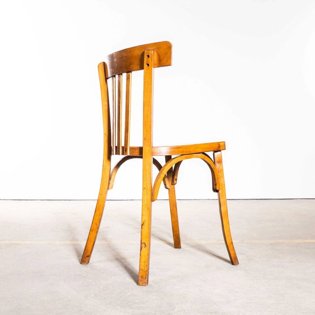 Bentwood Dining Chairs from Baumann, 1950s, Set of 4 For Sale - Image 6 of 10