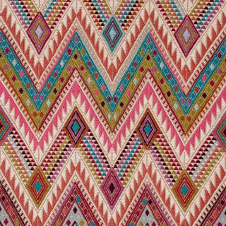 Schumacher X A Rum Fellow Coyolate Hand Woven Brocade Fabric in Nougat For Sale