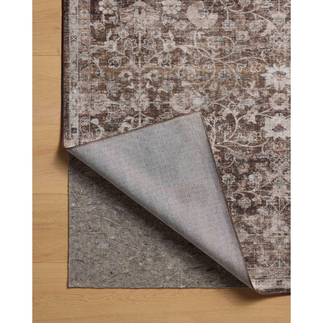 2020s Amber Lewis x Loloi Josie Earth / Natural 2'-6" x 12'-0" Machine Washable Runner Rug For Sale - Image 5 of 5