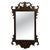 Black Edwardian Walnut Wall Mirror, 1900s For Sale - Image 8 of 8