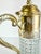 Metal 1960s Mid-Century Italian Cut Glass and Silverplate Claret Jug For Sale - Image 7 of 16