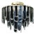 21st Century Cascata Murano Flush Mount by Fabio LTD For Sale