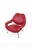 Early 21st Century Set of Model DU55 Chairs in Red Leather by Gastone Rinaldi for Poltrona Frau, 1954 For Sale - Image 5 of 18