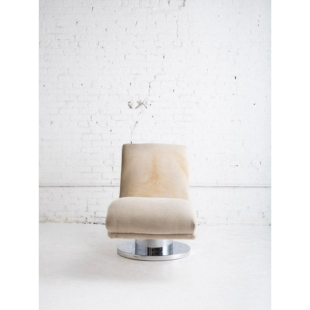 Mid 20th Century Milo Baughman for Thayer Coggin Serpentine Chaise For Sale - Image 5 of 12