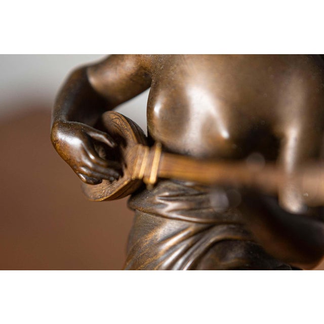 Bronze 19th Century French Statuette For Sale - Image 8 of 10