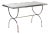 Modernist Brushed Steel and Smoked Glass Console in the style of Maria Pergay, 1970 For Sale