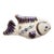 Tonalá Mexican Folk Art Pottery Fish Sculpture For Sale