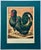 Farmhouse Black Crested Chickens, Original Chromolithograph by Ludlow For Sale - Image 3 of 4