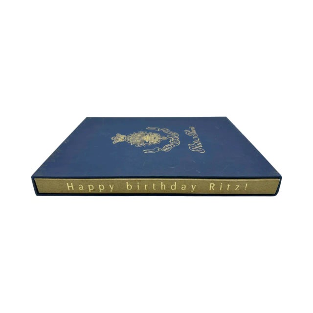 Contemporary Happy Birthday Ritz Book 1898-1998 Paris Hotel For Sale - Image 3 of 12