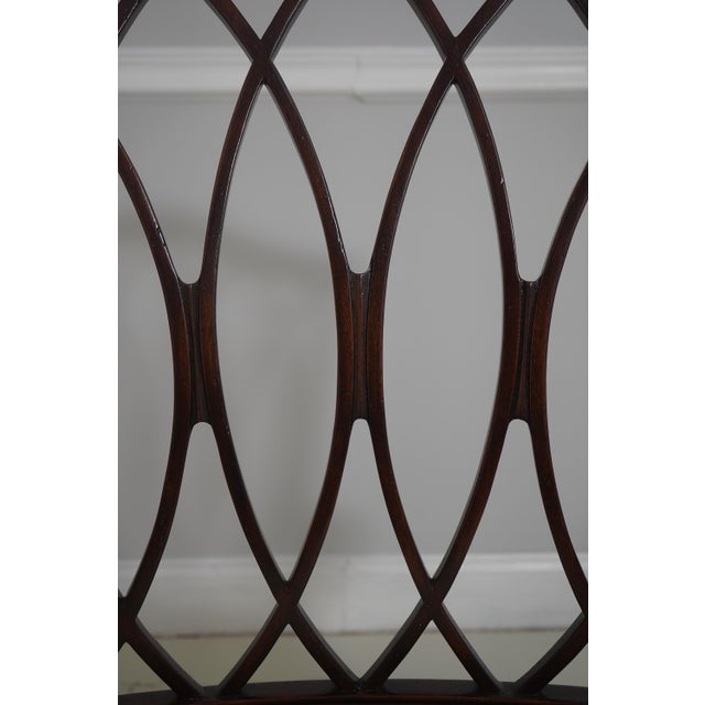 Theodore Alexander Chippendale Mahogany Armchair For Sale - Image 12 of 18