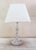 Antique English Limed Oak Table Lamps, 1920s, Set of 2 For Sale - Image 3 of 9