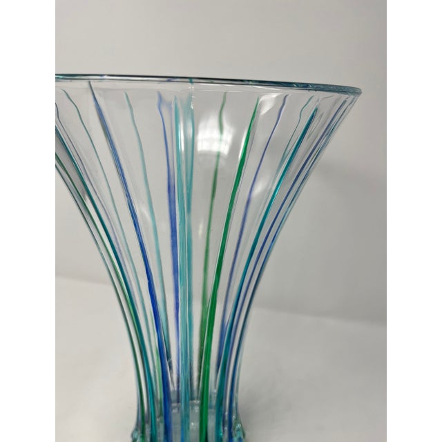 2020s Centerpiece Vase Made in Venice For Sale - Image 5 of 5