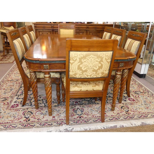 Traditional Henredon Grand Provenance Dining Set Table Plus 8 Chairs