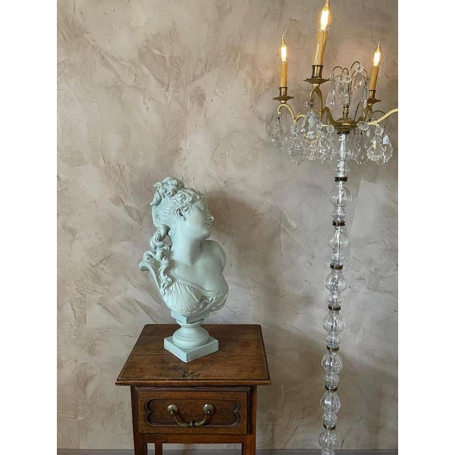 Antique Woman Bust in Terracotta, 1850s For Sale - Image 17 of 18