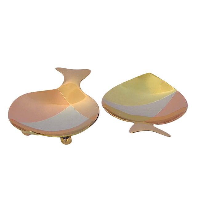 Metal Vintage Grouping of 3-Metal Small Footed Vessels by E. Cabello, Taxco, Mexico 1960s For Sale - Image 7 of 16