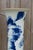Chinese Blue and White Porcelain Sleeve Vase with Warriors and Military Procession For Sale - Image 13 of 18