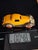 Antique Hubley Terraplane Cast Iron Coupe Toy - 3.75" Orange Streamlined Series For Sale - Image 18 of 18