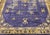 19th Century Chinese Peking Rug, Handwoven Wool, Indigo & Yellow, 10' x 14' For Sale - Image 10 of 15