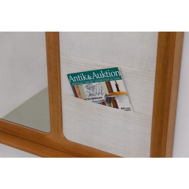 Danish Oak Model 600 Mirror from Aksel Kjersgaard, 1960s For Sale - Image 13 of 18