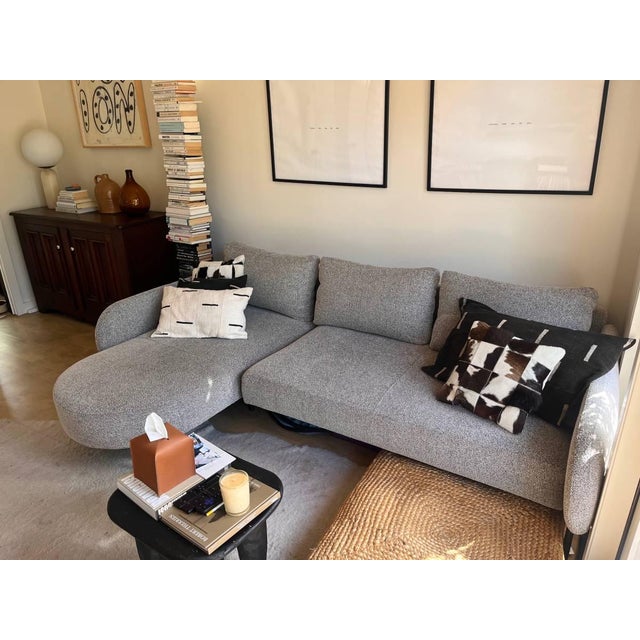 ABC Carpet & Home Abc Carpet & Home Couch (Sleeper Sofa W Chaise) For Sale - Image 4 of 11
