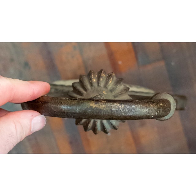 Early 20th Century Folk Art Advertising Clock Form Trade Sign For Sale - Image 13 of 13