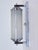 Glass Large Bauhaus Chrome and Milk Glass Wall Light, Former Czechoslovakia, 1930s For Sale - Image 7 of 9