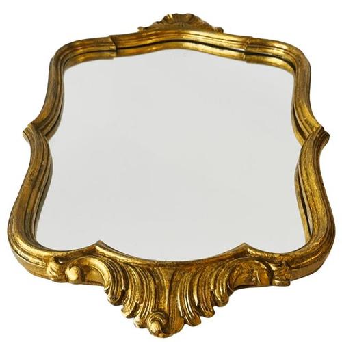 Mid-Century Hollywood Regency Baroque Style Gilt Crested Mirror from Pieterman, 1960s For Sale - Image 6 of 9