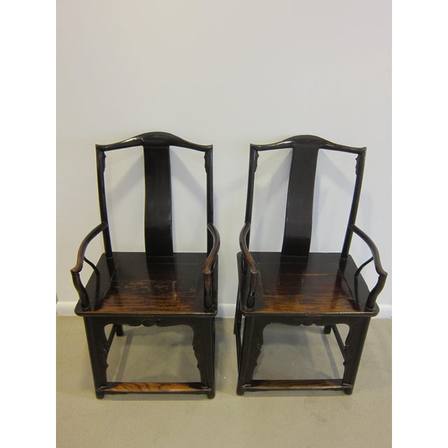 19th Century Chinese Official Hat Chair For Sale - Image 4 of 11