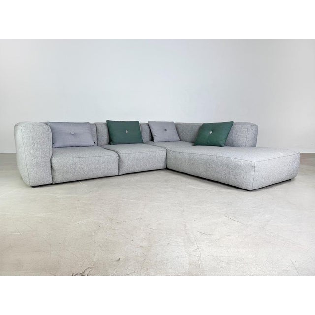 Postmodern Mags Soft Corner Sofa with Cushions by HAY, 2010s For Sale - Image 3 of 10