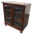 The Bombay Company Media Cabinet + Glass Doors For Sale