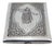 Silver Cigarette Case with Hindu Goddess in Relief For Sale