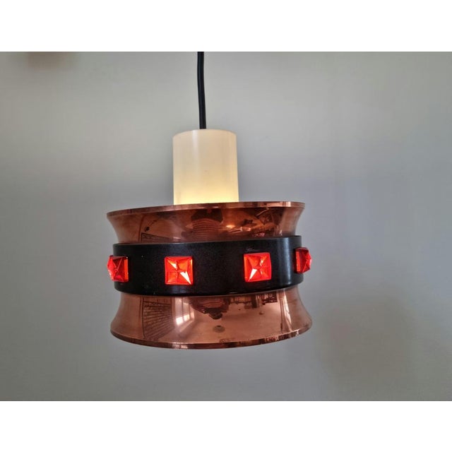 Mid-Century Pendant from Vitrika, Sweden, 1970s For Sale - Image 9 of 16