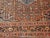 Early 1900s Persian Bibikabad Rug, Hand-Knotted Herati Geometric Pattern, Rust Red & Blue, 9’ X 12’ For Sale - Image 11 of 12