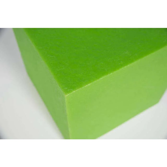 Plastic Vintage Cube Lamp from Heico, 1980s For Sale - Image 7 of 13