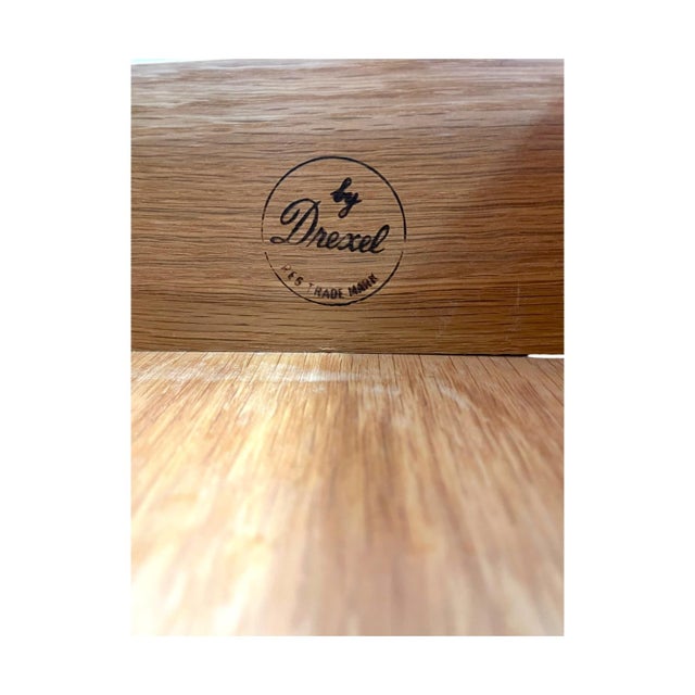 Brown Mid-Century Modern Drexel Declaration Walnut Tallboy Dresser by Kipp Stewart – 6-Drawer MCM Chest. For Sale - Image 8 of 10